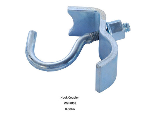 China AS1576 Scaffolding hook coupling / zinc plating scaffold tube clamps supplier