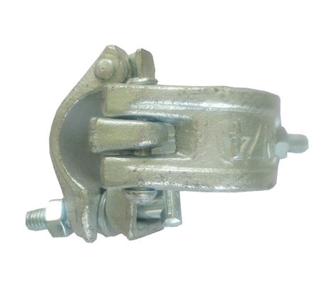 China 90 degree double forged coupler EN74 standard A and B galvanized T bolt nut supplier