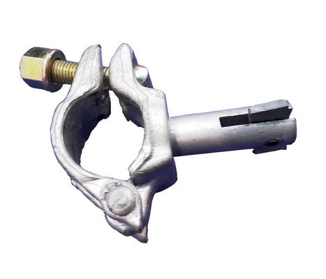 China Original , silver HDG , Galvanized Scaffold Single Coupler with welded bolt supplier