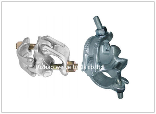 China Original , silver right angle Scaffolding Double Coupler drop forged british type supplier