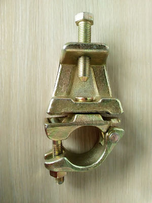 China HDG Zinc Plating Forged Scaffold Ladder Clamps With 21 / 23mm Eye Bolt Nut , 1.45kg Weight supplier