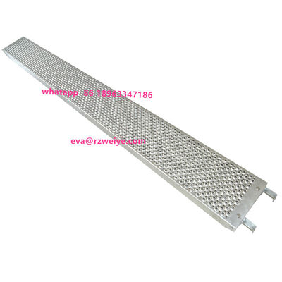 China Haki system Aluminum scaffold plank 3050*295mm 12.6KG ,big hook supplier