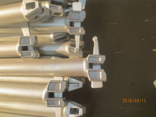 China Hot galvanized ringlock scaffolding accessories Ledger diagonal brace vertical supplier