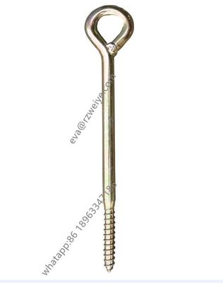 China Scaffolding Accessories φ10 12 Wall Pipe Rivet Eye Bolt 100 / 250 / 350mm supplier