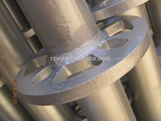 China Ringlock verticals 48.3*3.2mm Ringlock Scaffolding System HDG Surface supplier