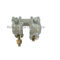 Corrosion resistant  Drop forged double sleeve coupler with flange nut supplier