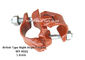 Painting Red 90 degree Scaffolding Double Coupler right angle for Pipe clamp supplier
