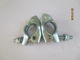 Zinc plated couplers eyebolt 92mm 1.04kg scaffold fixed clamp supplier