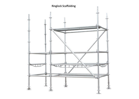 China HDG Q235 Q345 Ringlock Scaffolding System for high rise building supplier