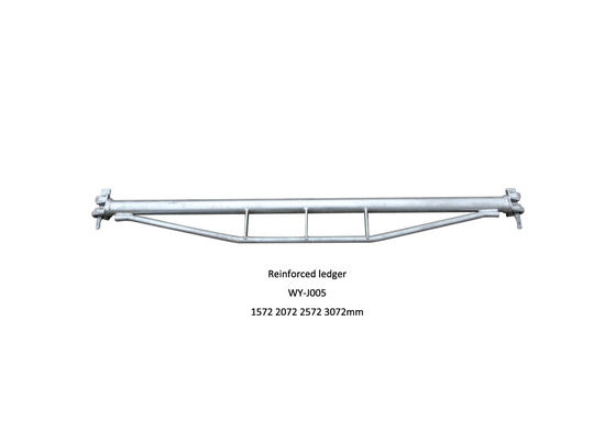China Hot dip galvanized modular scaffold system ringlock truss ledger with accessories supplier