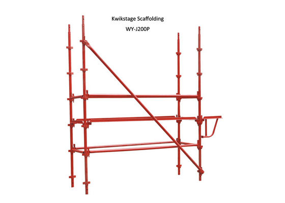 China Q235 Q345 Kwikstage Scaffolding System / quick stage scaffolding supplier