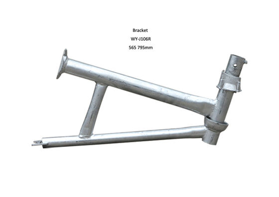 China Adjustable Cuplock Ladder scaffolding brackets with Painted / Natural Surface supplier