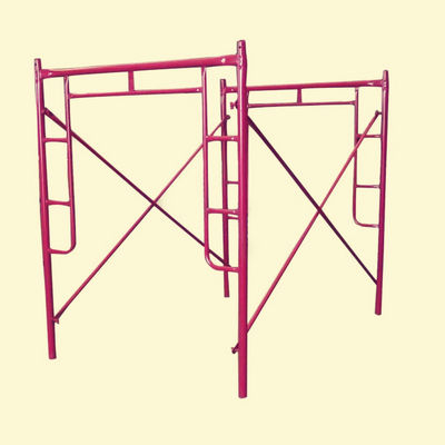 China Q235 Q345  H Frame Scaffolding System / walk through scaffolding supplier