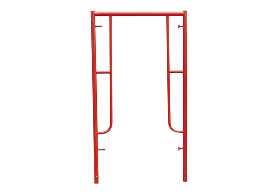 China Construction Building Walk through Frame Scaffolding System High strength steel tubing supplier