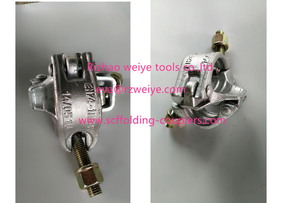 China Drop forged hot galvanized pipe clamps 48.3 EN74 B germany type coupler supplier