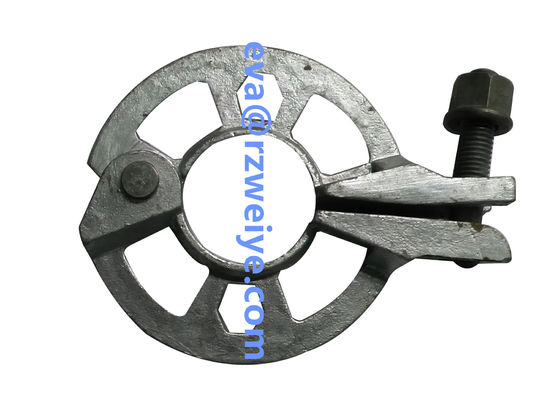 China Hot galvanized Ring lock Scaffold rosette 1.18kg , Ringlock / All round / Layer accessories supplier