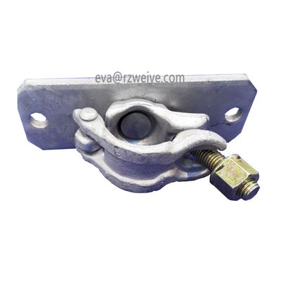 China Forged Scaffolding Swivel Coupler Single Coupler With Plate 1.6kg supplier