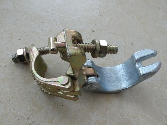 China EN74 Electro galvanized 48.3*60MM    Scaffold  coupler  clamp supplier