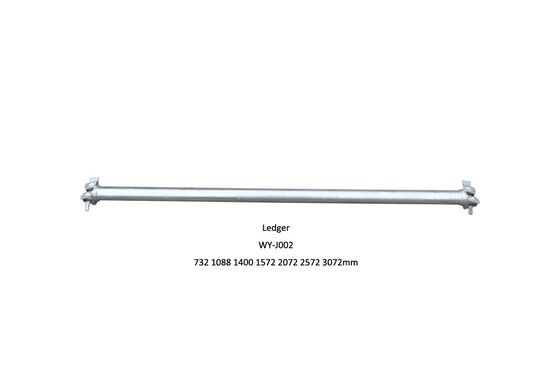 Steel Q235 ring lock scaffolding system / allround scaffold ledgers supplier