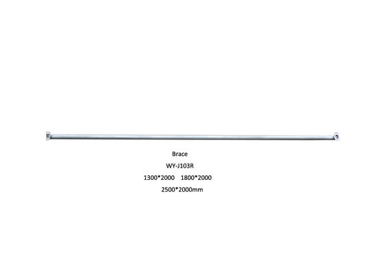 HDG saftey top cup lock scaffold system , construction scaffold braces supplier