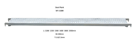 Construction Aluminum scaffold plank /  board / deck Cuplock scaffolding supplier