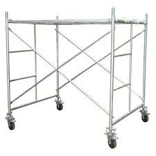 Galvanized mobile ladder frame scaffolding System with wheel for bulding supplier