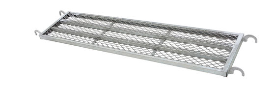 Mesh steel plank with hook for H Frame Scaffolding System Q235 steel supplier