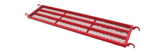 Mesh steel plank with hook for H Frame Scaffolding System Q235 steel supplier