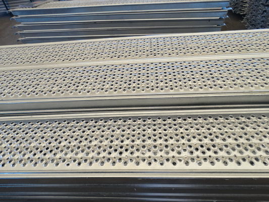 Pregalvanized aluminum scaffold planks boards for Ringlock Scaffolding supplier