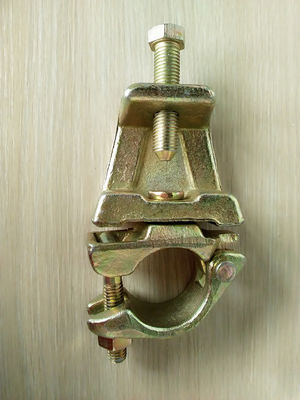 HDG Zinc Plating Forged Scaffold Ladder Clamps With 21 / 23mm Eye Bolt Nut , 1.45kg Weight supplier