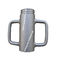 Adjustable Shoring post prop screwed cup Q235 Q345 HDG or Original color supplier