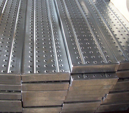 Kwikstage steel and aluminum Scaffold Plank thickness 1.8mm / 1.5mm supplier