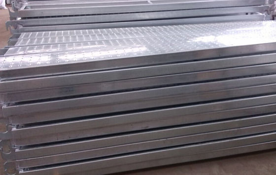 Kwikstage steel and aluminum Scaffold Plank thickness 1.8mm / 1.5mm supplier