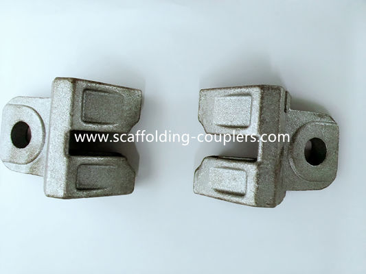 Casted original color Ringlock Scaffolding System brace head diagonal end 0.69kg supplier