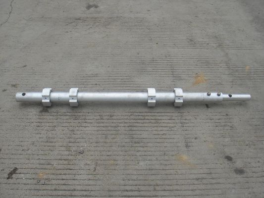 Aluminum level vericals Haki Scaffolding 0.5 / 1 /1.5 /2 /3m 48.3*3.2mm supplier