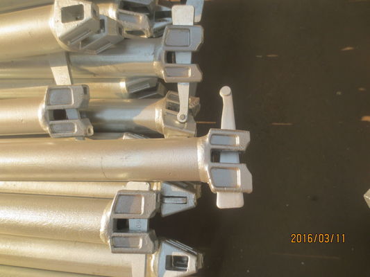 Hot galvanized ringlock scaffolding accessories Ledger diagonal brace vertical supplier