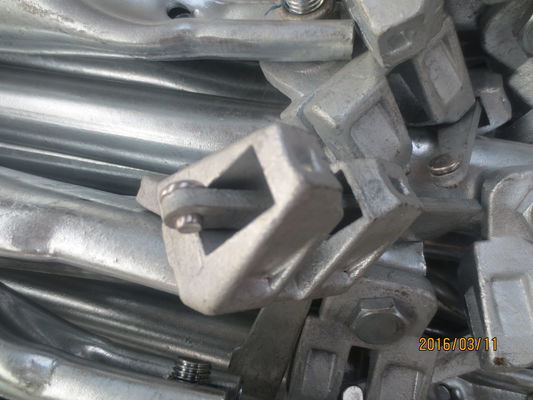 Hot galvanized ringlock scaffolding accessories Ledger diagonal brace vertical supplier