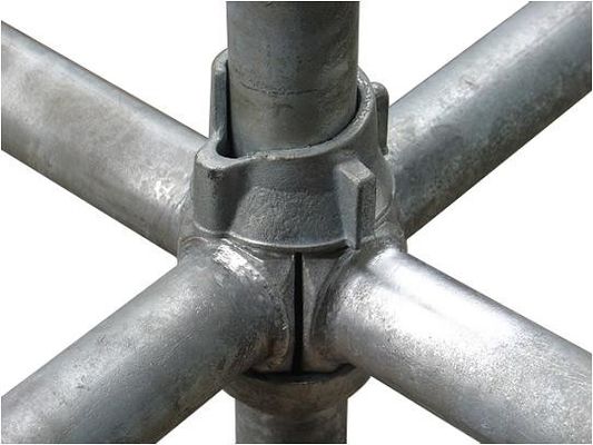 Forged top cup / pressed bottom / forged blade cup lock system , cup lock scaffold supplier
