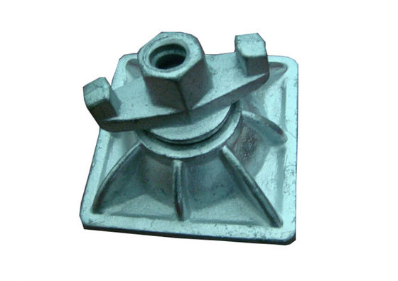 Scaffolding Accessories φ17 Zinced  Casted and  Forged swivel Square plat  Combi nut supplier