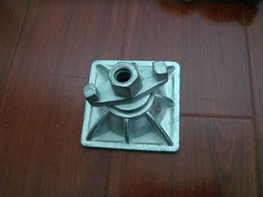 Scaffolding Accessories φ17 Zinced  Casted and  Forged swivel Square plat  Combi nut supplier