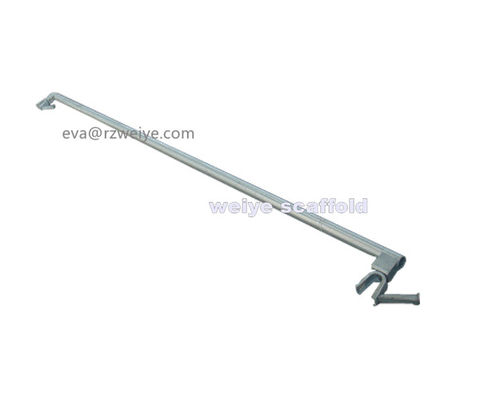 48.3*3.2mm Hot Galvanized Diagonal Brace With Board For Haki Scaffolding supplier