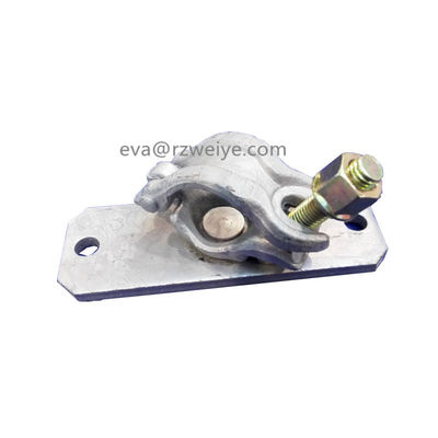 Forged Scaffolding Swivel Coupler Single Coupler With Plate 1.6kg supplier