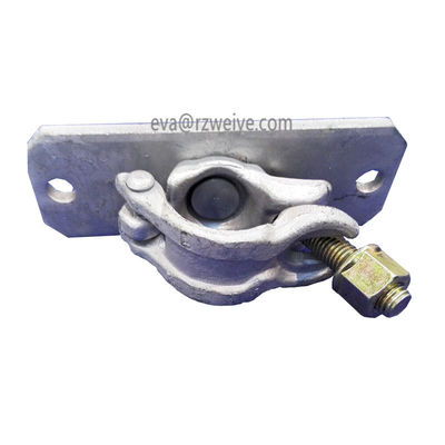 Forged Scaffolding Swivel Coupler Single Coupler With Plate 1.6kg supplier