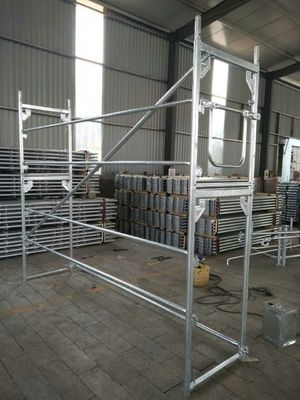 ALuminum And Steel Stalowa Baumann Mostostal  System 0.73*2m H Frame Scaffold supplier