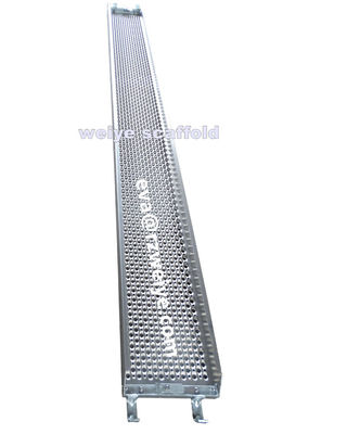 Haki aluminum scaffold baord plank 3050*295mm with lock supplier