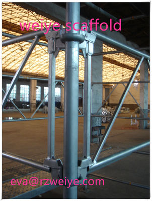 Q345 Hotgalvanized plus 8 scaffolding verticals standards for sale supplier