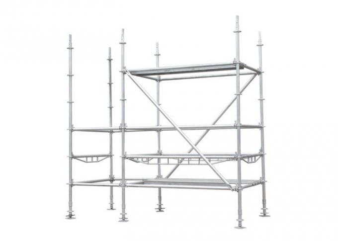 HDG Q235 Q345 Ringlock Scaffolding System for high rise building